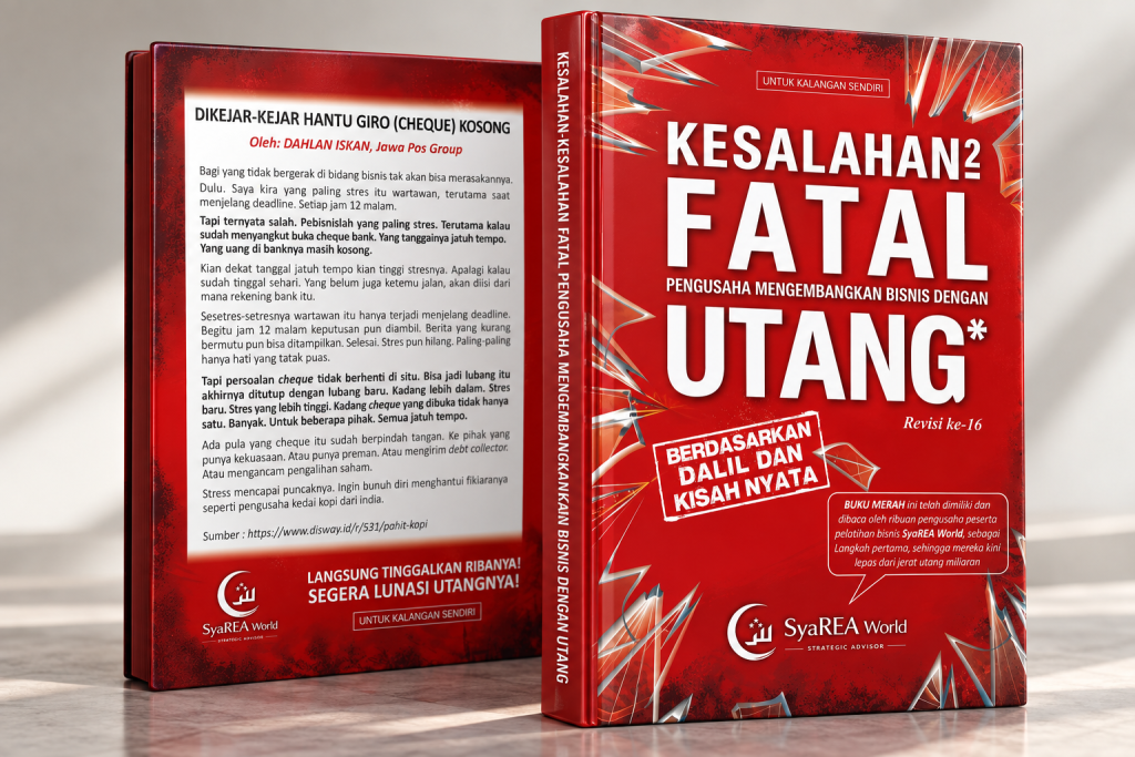 Mockup Buku Merah